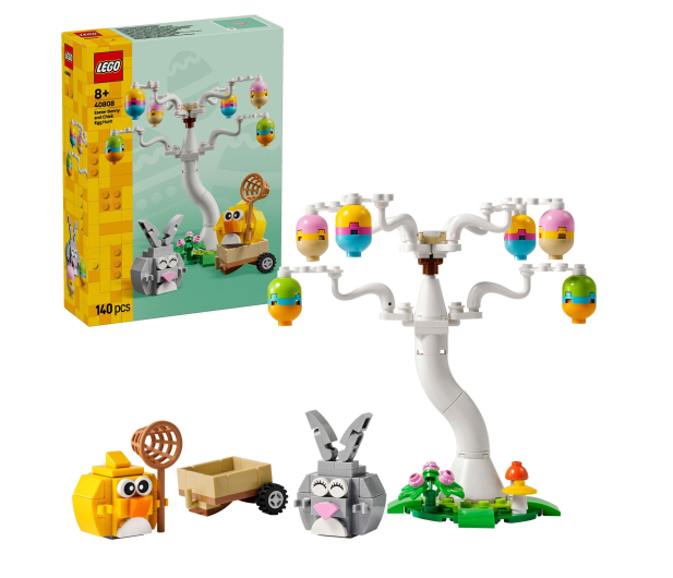 LEGO ICONIC 40808 Poszukiwanie pisanek z zajączkiem i kurczaczkie - 1473437 - zdjęcie 2